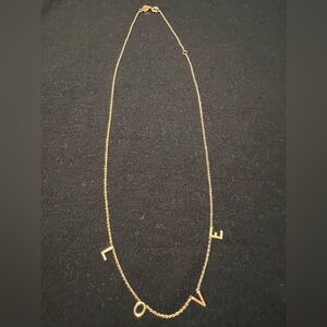 Zoe Lev 14K Yellow Gold Love Chain